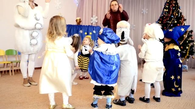 Новогодний детский утренник в саду 2018
