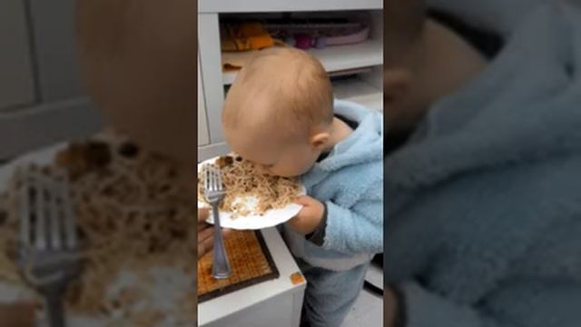 Спагетти  и малыш Годик