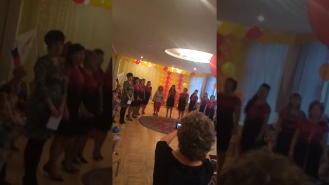 выступление воспитателей