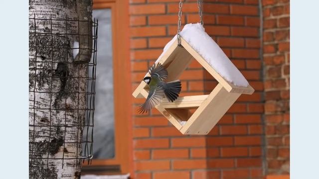 Кормушки для птиц смотреть