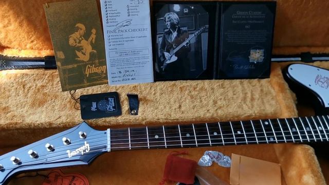 This Weeks Arrivals 5x Gibson Les Paul, Firebird & ES , Fender Stratocaster & Peavey Van Halen EVH