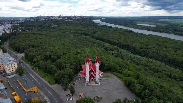 Уфа с дрона