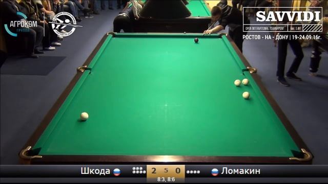 Savvidi2016 Шкода Дмитрий (мл)  RUS - RUS  Ломакин Кирилл