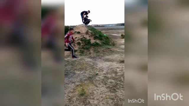 Переднее сальто с затягом ?