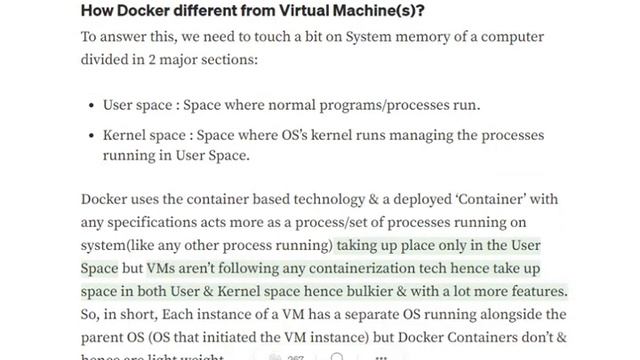 Docker vs Virtual Machines