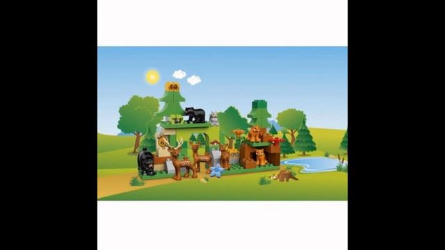 lego duplo лесной заповедник