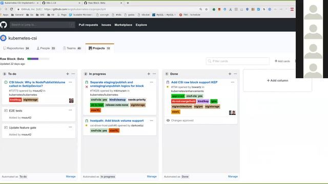 Kubernetes SIG Storage - CSI Implementation Workgroup 20190301