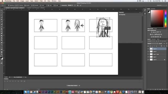How To Storyboard If You Cannot Draw - Photoshop Tutorial