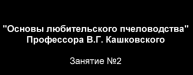 Курсы В Г Кашковского Занятие №2