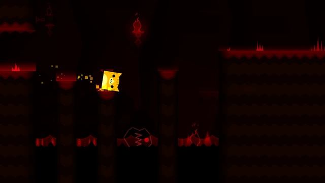 Infernal Arena первый уровень в Lava Cauntlet 100%(All Coins)GeometryDash