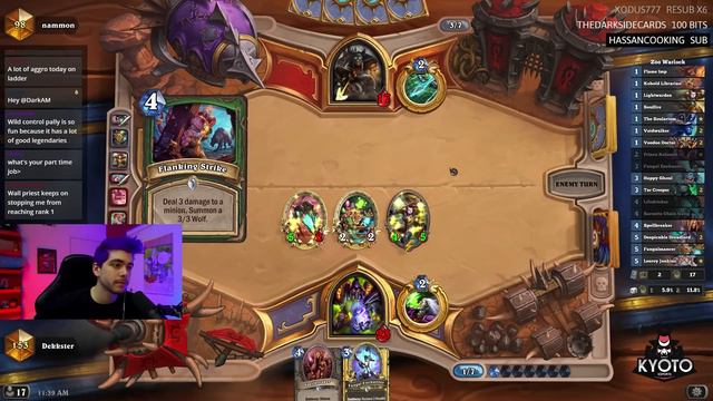 Top 100 Legend with Zoolock | Rastakhan's Rumble | Hearthstone | Dekkster