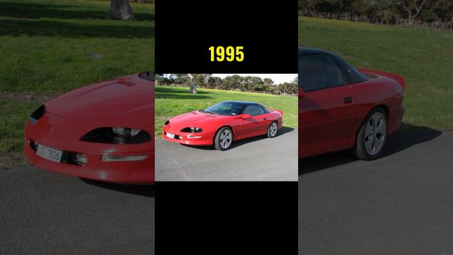 The Evolution Of Chevrolet Camaro