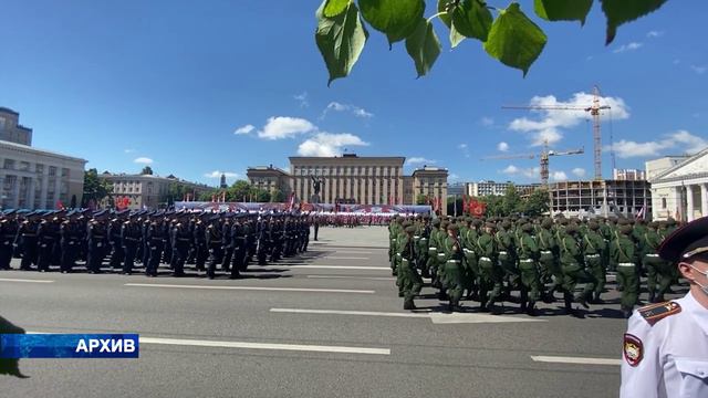 4 мая пройдет репетиция парада, посвященного годовщине победы в Великой Отечественной Войне