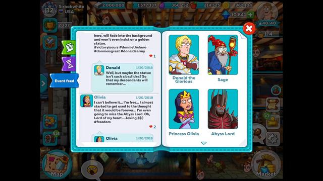 Hustle Castle: Stronghold of abyss Lord ~Sirbobwhite Beating The Game!