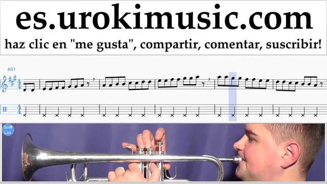 Como Tocar Trompeta Pink - Just Give Me A Reason Parte#1 Clases Notas Musicales Tutorial Tablatura