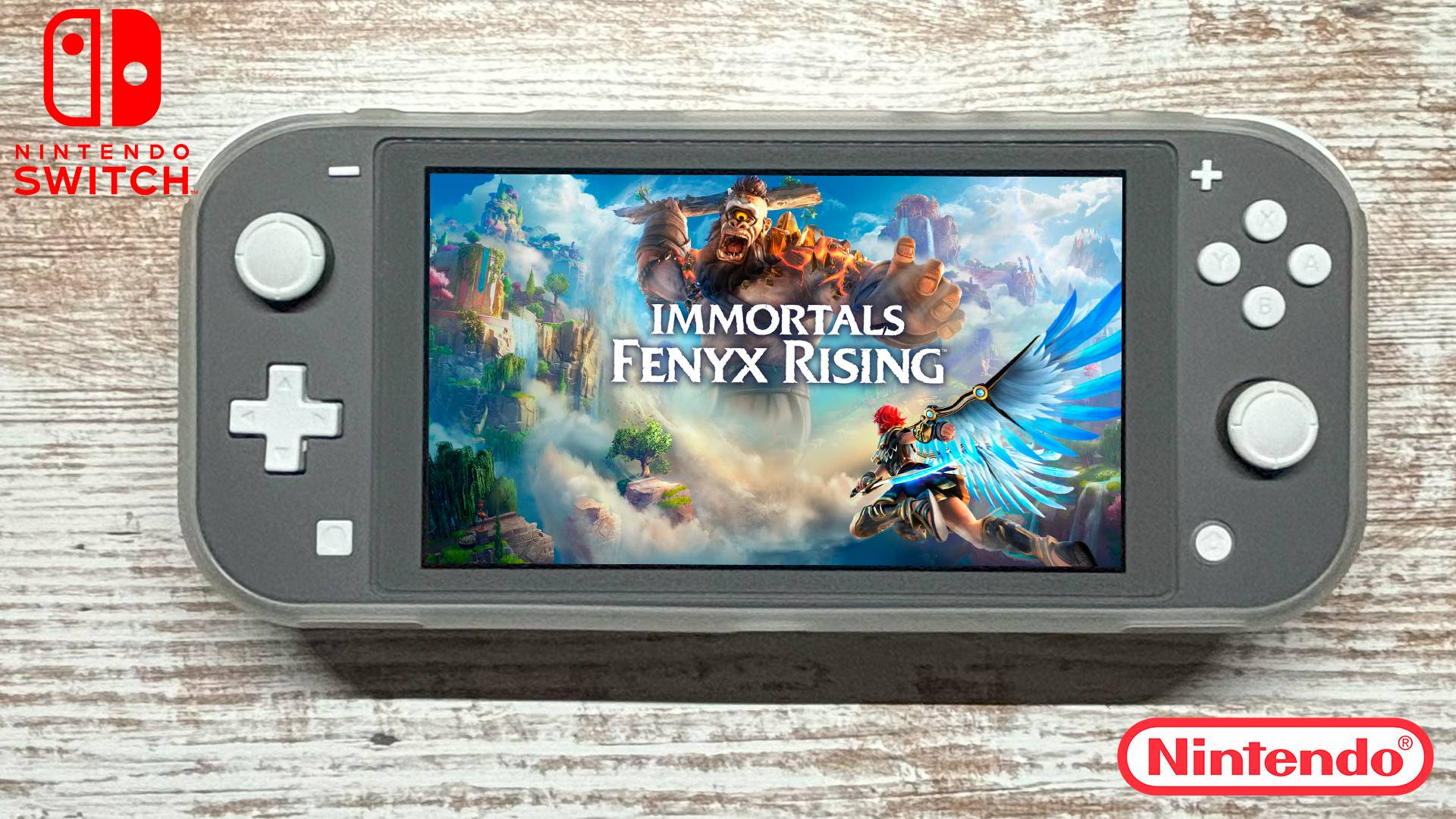 Immortals Fenyx Rising Nintendo Switch Lite Gameplay