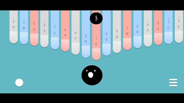 Bhrams Lullaby  Easy Kalimba Tab  Keylimba