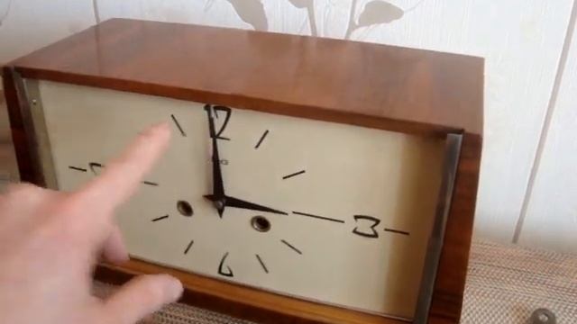 Часы настольные каминные ОЧЗ с боем  1963 г.