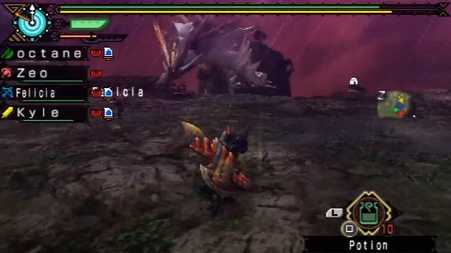 Monster Hunter Portable 3rd -- 8★ Online Urgent Quest: Amatsu / Amatsumagatsuchi