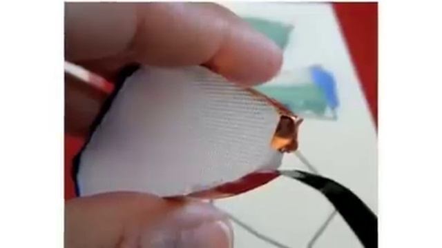 Solder Sea Glass-the copper foil method, step 1