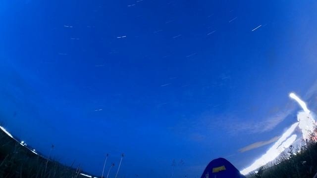 GoPro11 Тайм лапс ночного неба