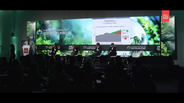 SEBASTIAN BIGORITO V Fórum Nacional de Sostenibilidad - LIDE Argentina