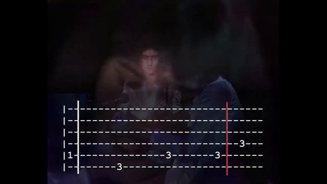 Bohemian Rhapsody, bass line easy guitar tab, pt1