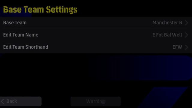 HOW TO CHANGE YOUR TEAM IN  EFOOTBALL 2024 NEW UPDATE