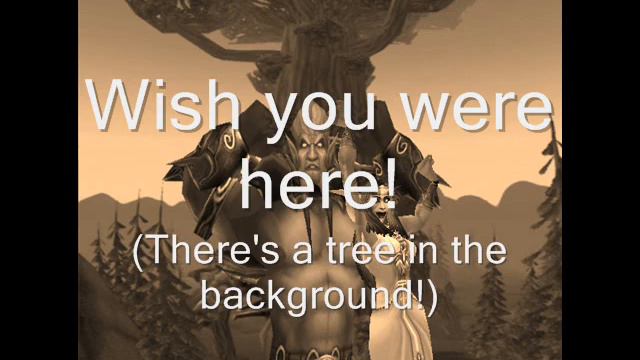 Archimonde and Tyrande