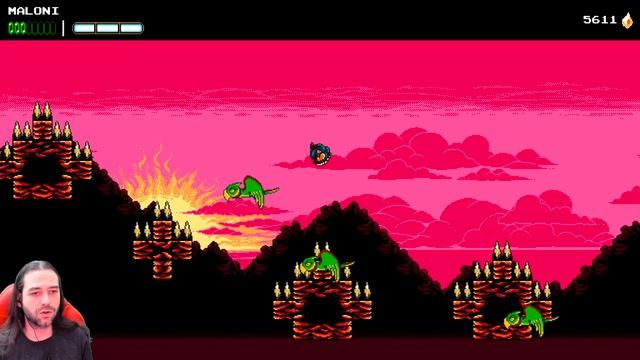 THE MESSENGER PICNIC PANIC Guía 100% Plumas, Máscara y Bosses