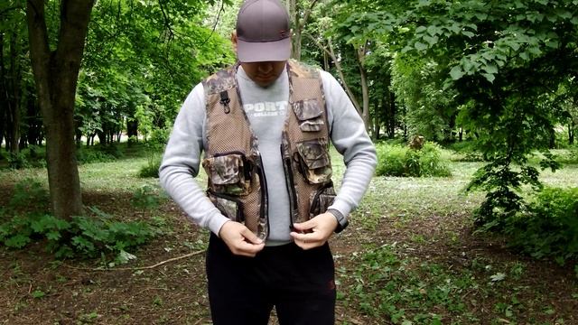 Камуфляжный сетчатый охотничий жилет от KyleBooker Outdoor Store