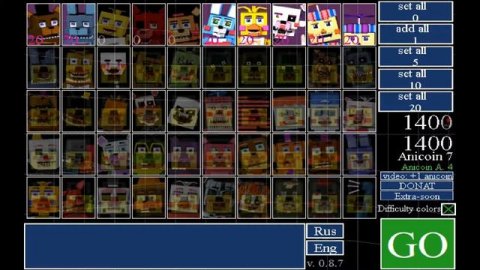 FNAF Ultimate custom night + Minecraft