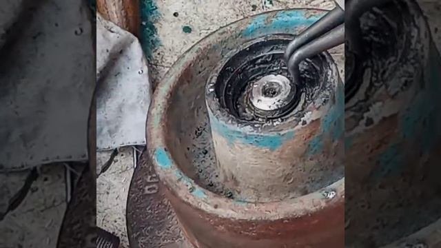 Як розобрать ролик в комбайна Анна z644 z614