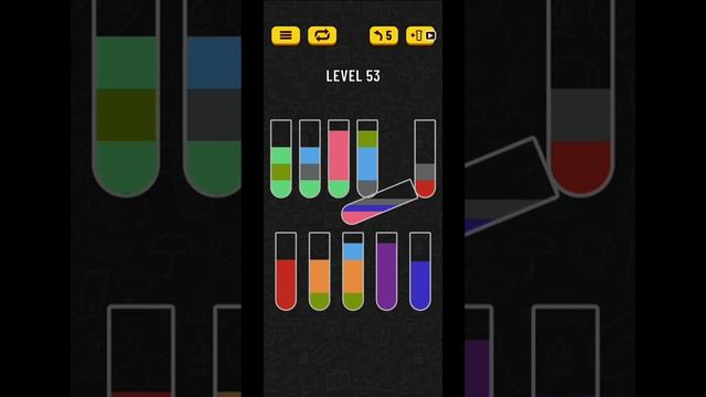 Water sort puzzle level 53