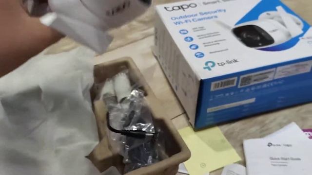 Распаковка — IP-камера TP-Link Tapo C310