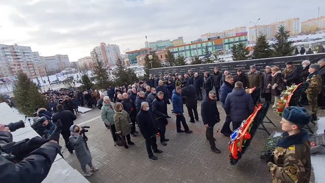 В Витебске почтили память погибших воинов интернационалистов  Мемориальный комплекс Боль