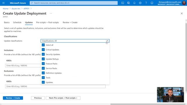Manage updates of servers using Microsoft Azure