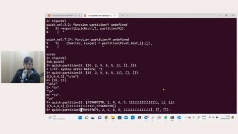 Erlang: QuickSort - APEGB 21