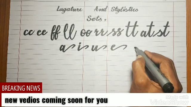 new calligraphy cursive font, new ligature and stylistics sets, multiligual options, art gallery