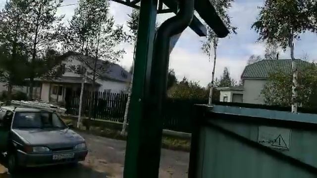 Навес Арочный, зеленый цвет