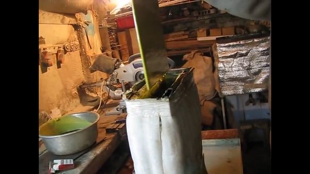 Изготовление вощины в домашних условиях.