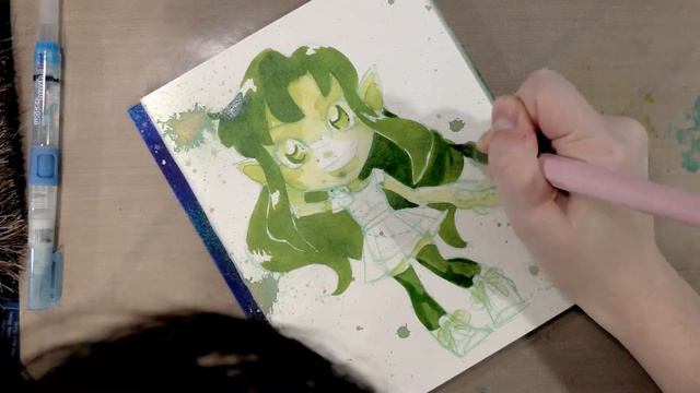 Aster Illustration Timelapse