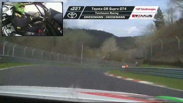Onboard #227 | Toyota GR Supra GT4 | Teichmann Racing | ADAC 24h Nürburgring Qualifiers 2023