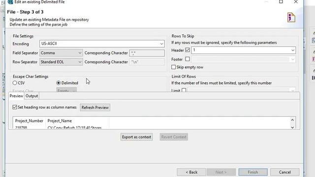 Talend ETL Open Studio Tutorial -  How to Load Multiple Files