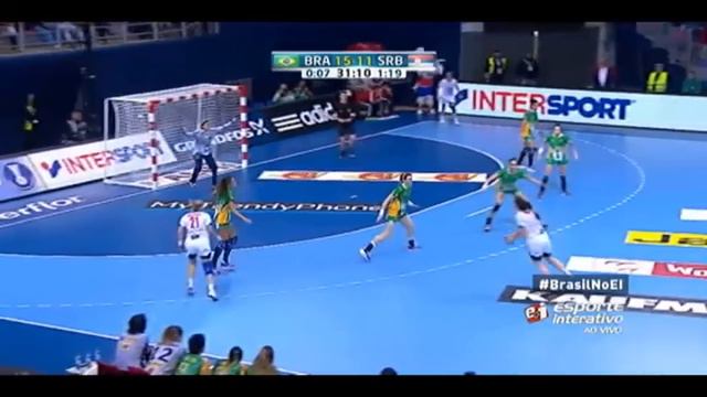 Handebol Feminino 2013 - Brasil X Sérvia