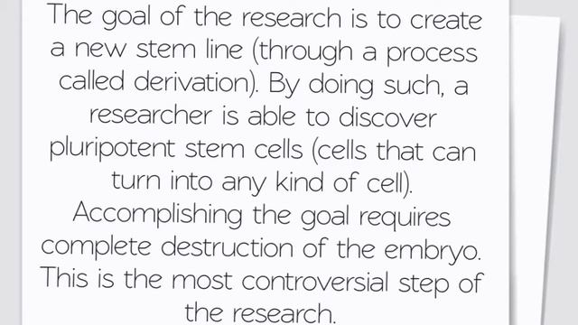 Benefits of Stem Cell Research