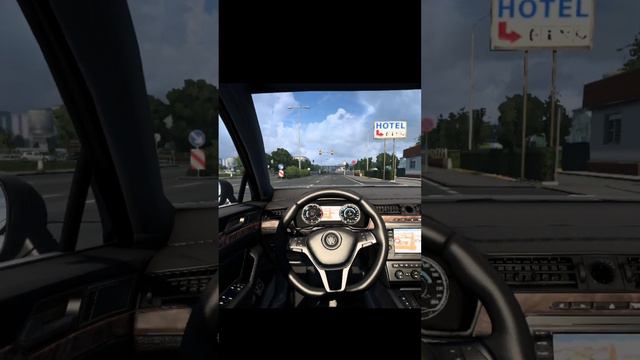 Full 4k Interior Car Driving | EURO TRUCK SIMULATOR 2 #ets2 #car #viralvideo