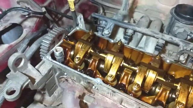 Красивое лаковое отложение