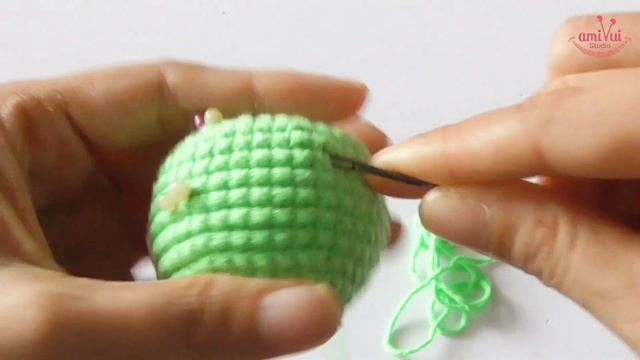 #019 | Wazowski Amigurumi (2/2) | Keychains | How To Crochet Characters Amigurumi | @1-minami