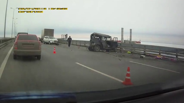 ДТП на мосту через северный фарватер: погибла женщина